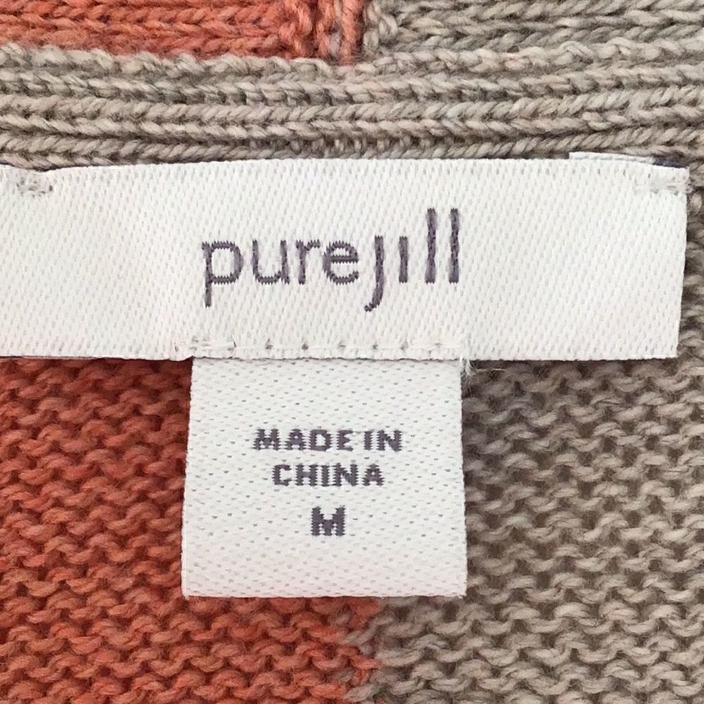 Pure Jill Colorblock Long Cardigan - Picture 10 of 10